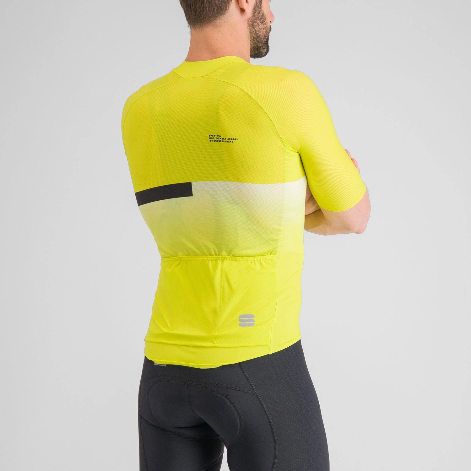 Sportful Bomber jersey - Yellow black