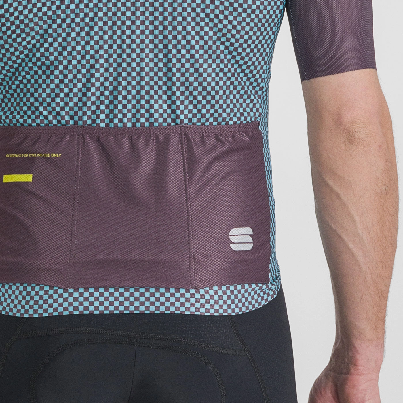 Sportful Checkmate jersey - Light blue