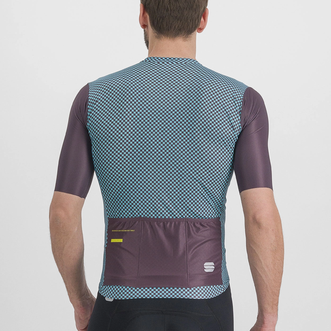 Sportful Checkmate jersey - Light blue