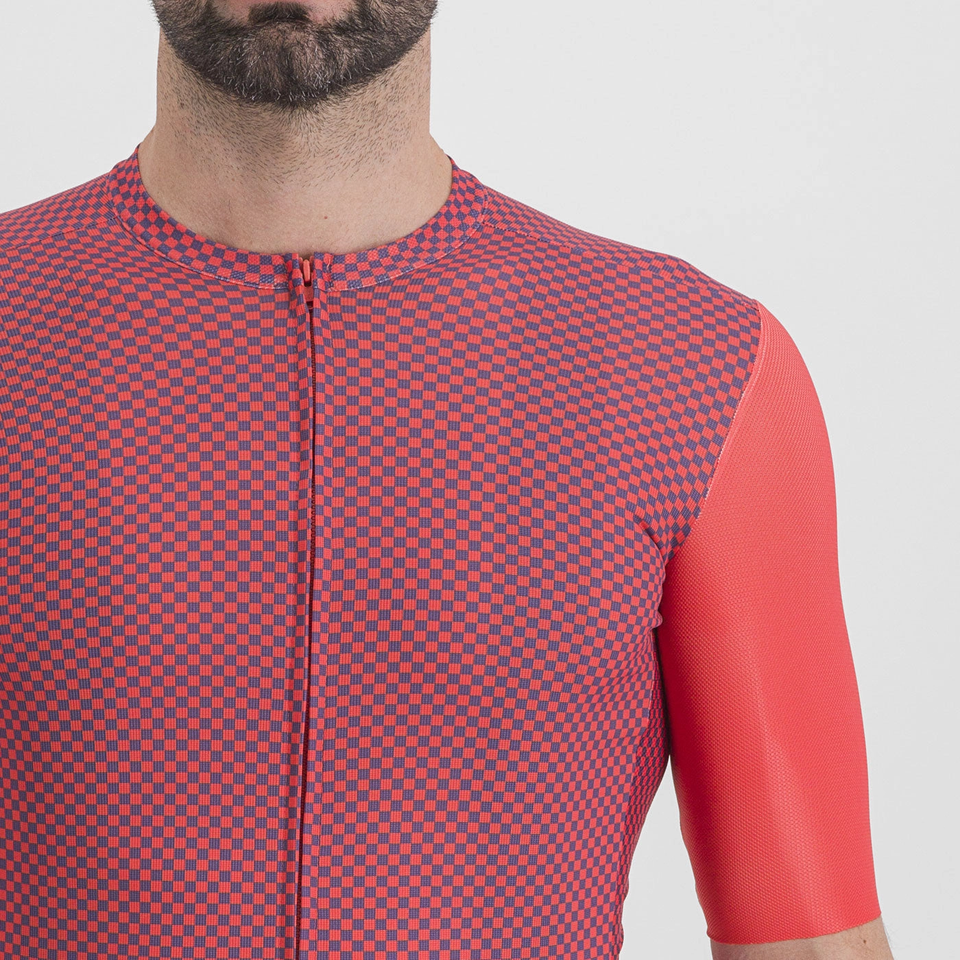 Sportful Checkmate jersey - Red violet