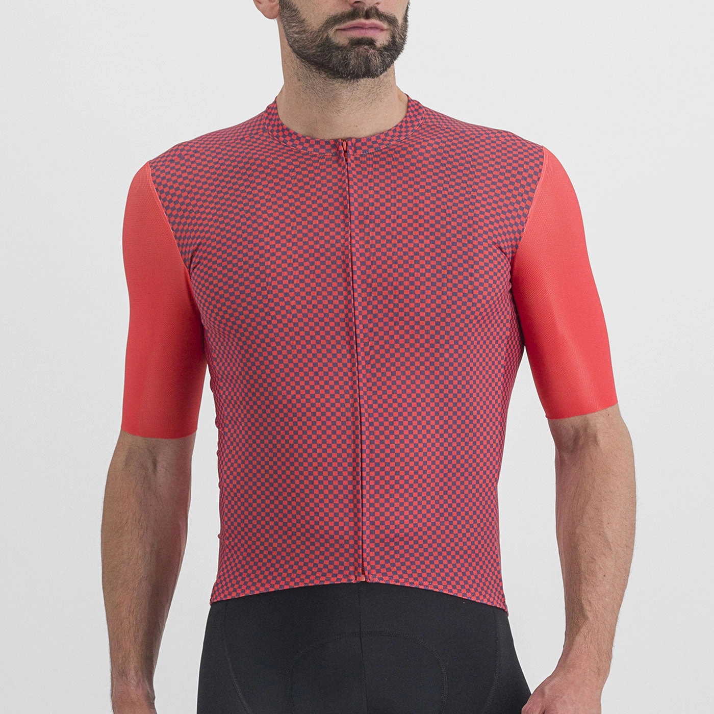 Sportful Checkmate jersey - Red violet