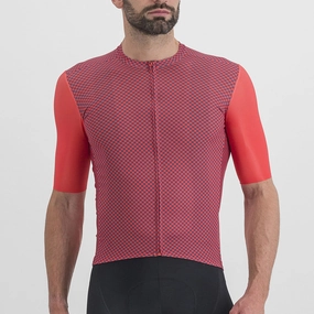 Sportful Checkmate jersey - Red violet