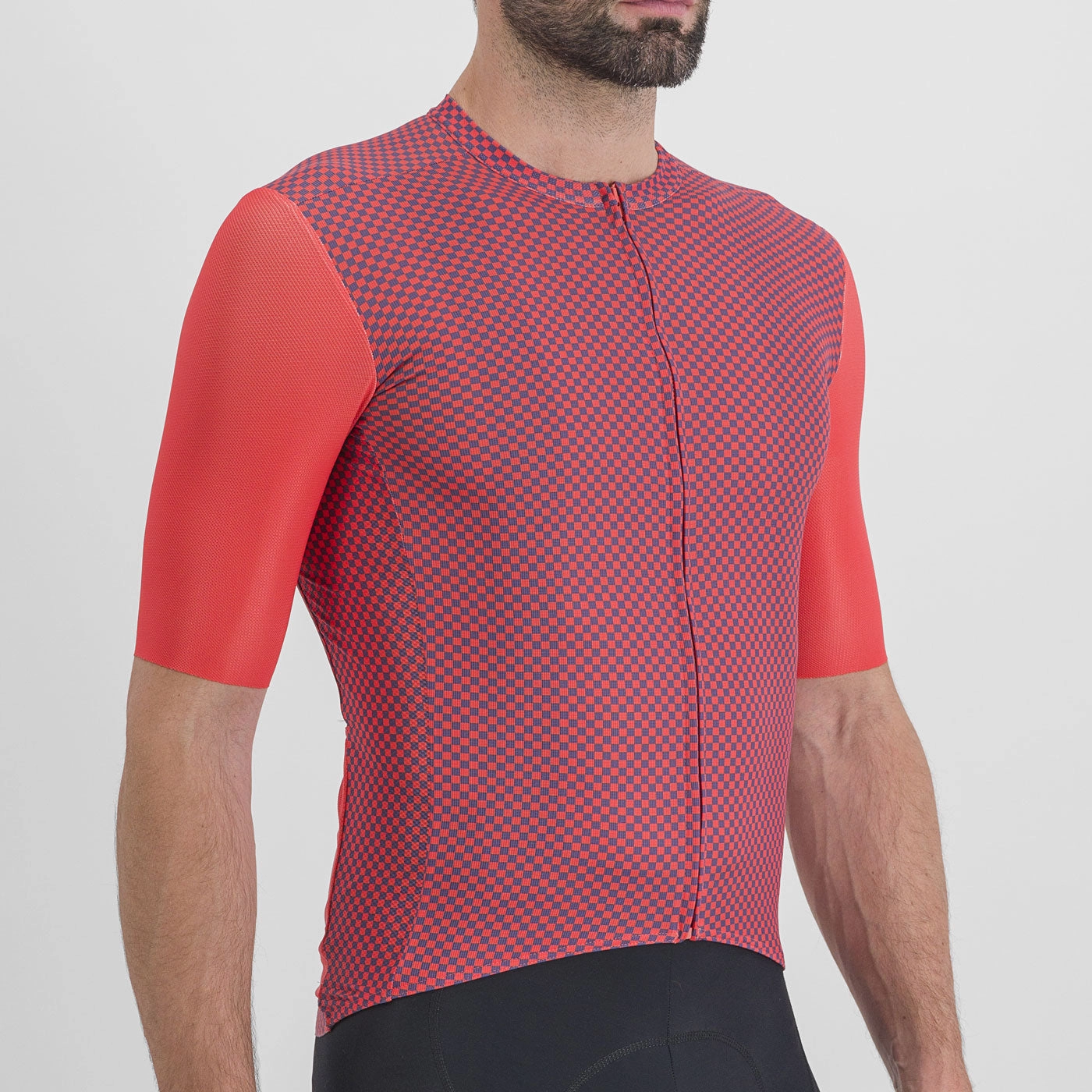 Sportful Checkmate jersey - Red violet