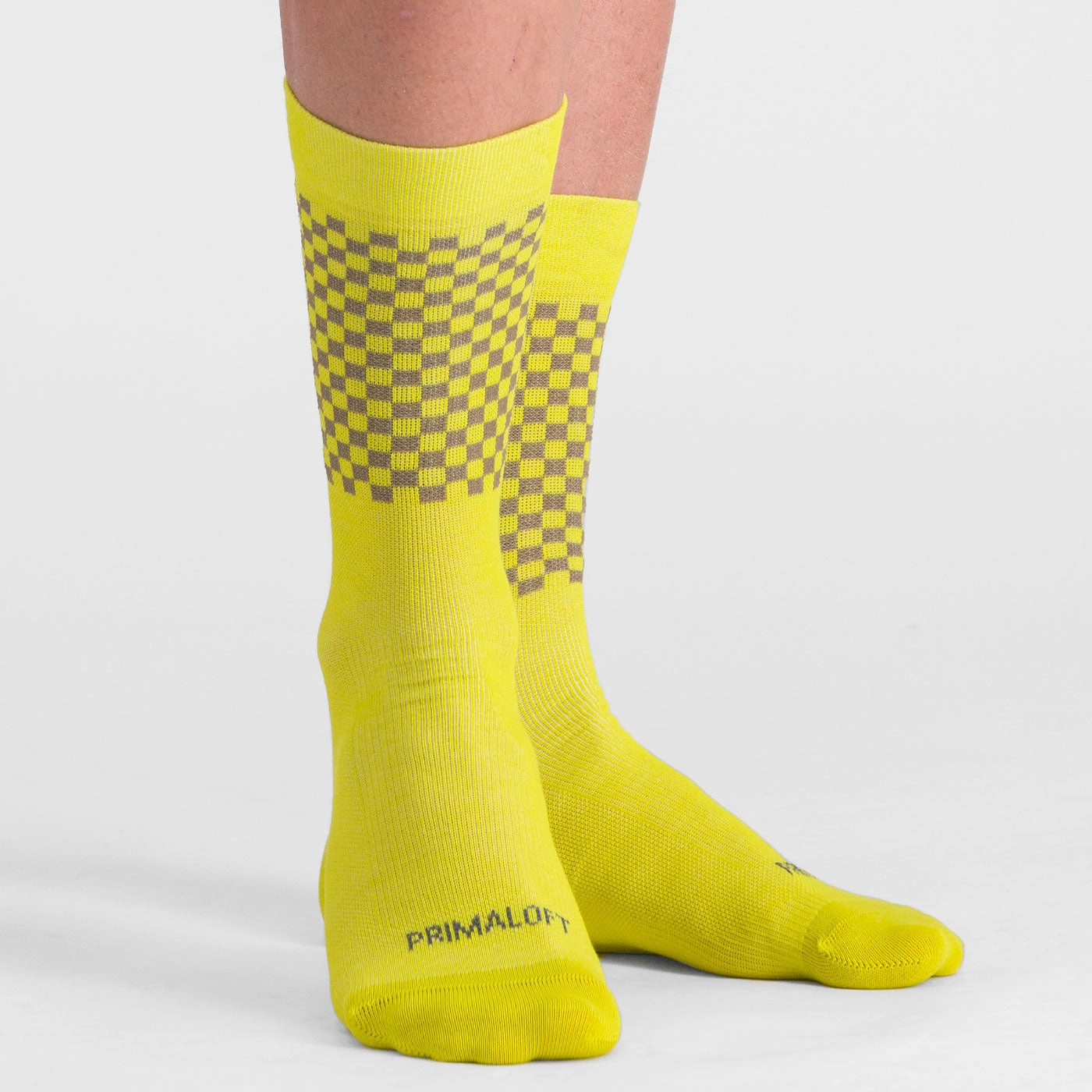 Sportful Checkmate Primaloft socks - Yellow