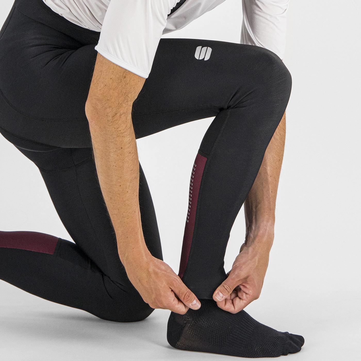 Sportful Classic 22 bibtight - Black red