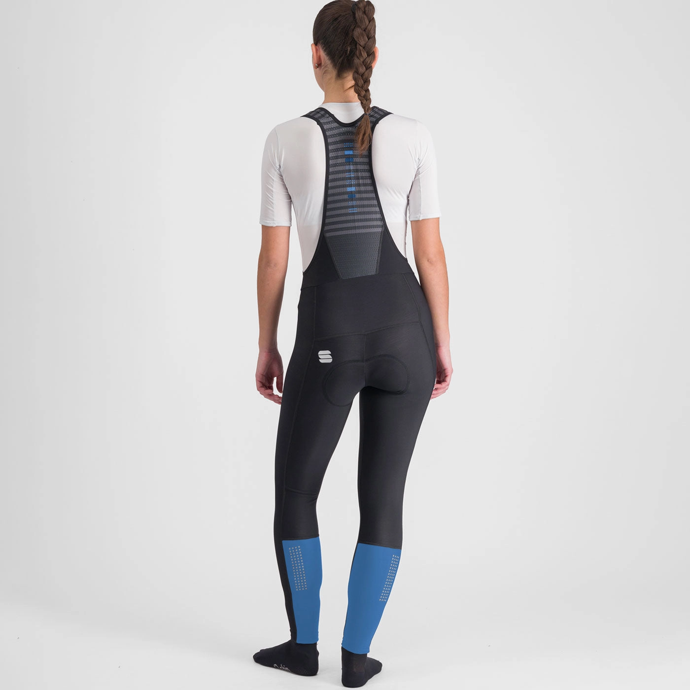 Sportful Classic women bibtight - Light blue