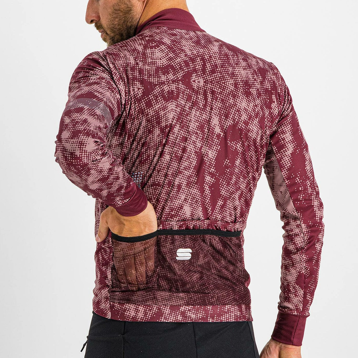 Sportful Escape Supergiara Thermal long sleeve jersey - Red