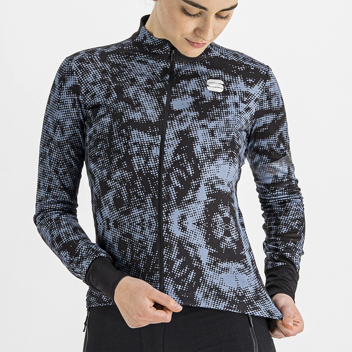 Sportful Escape Supergiara Thermal women long sleeves jersey - Blue