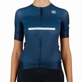 Sportful Evo woman jersey - Blue