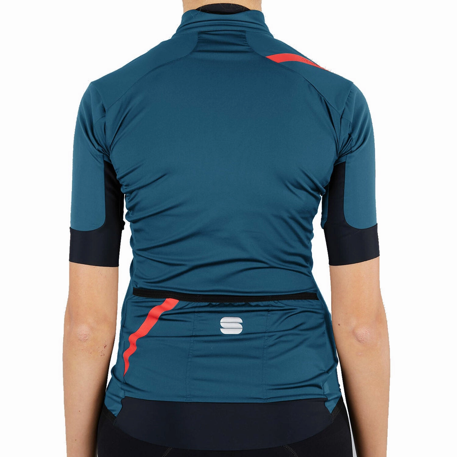 Sportful Fiandre Light Norain woman jersey - Blue green