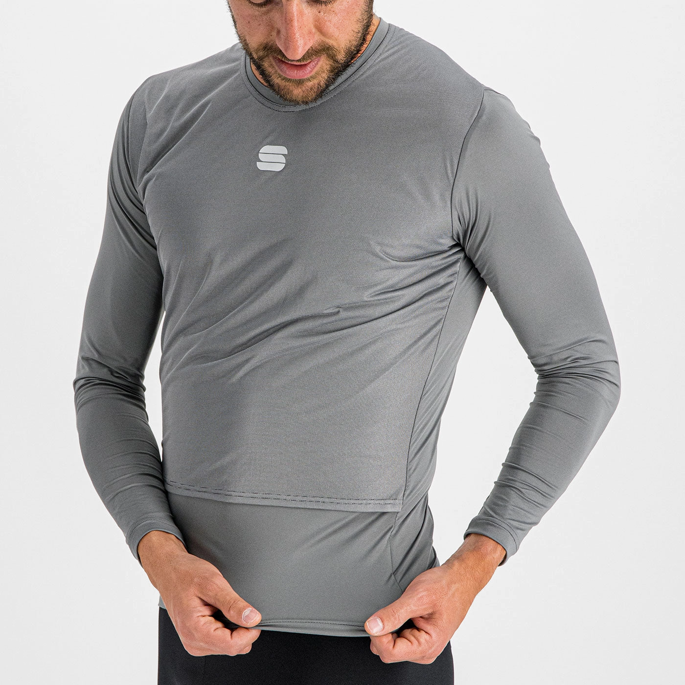 Sportful Fiandre Thermal long sleeves baselayer - Grey