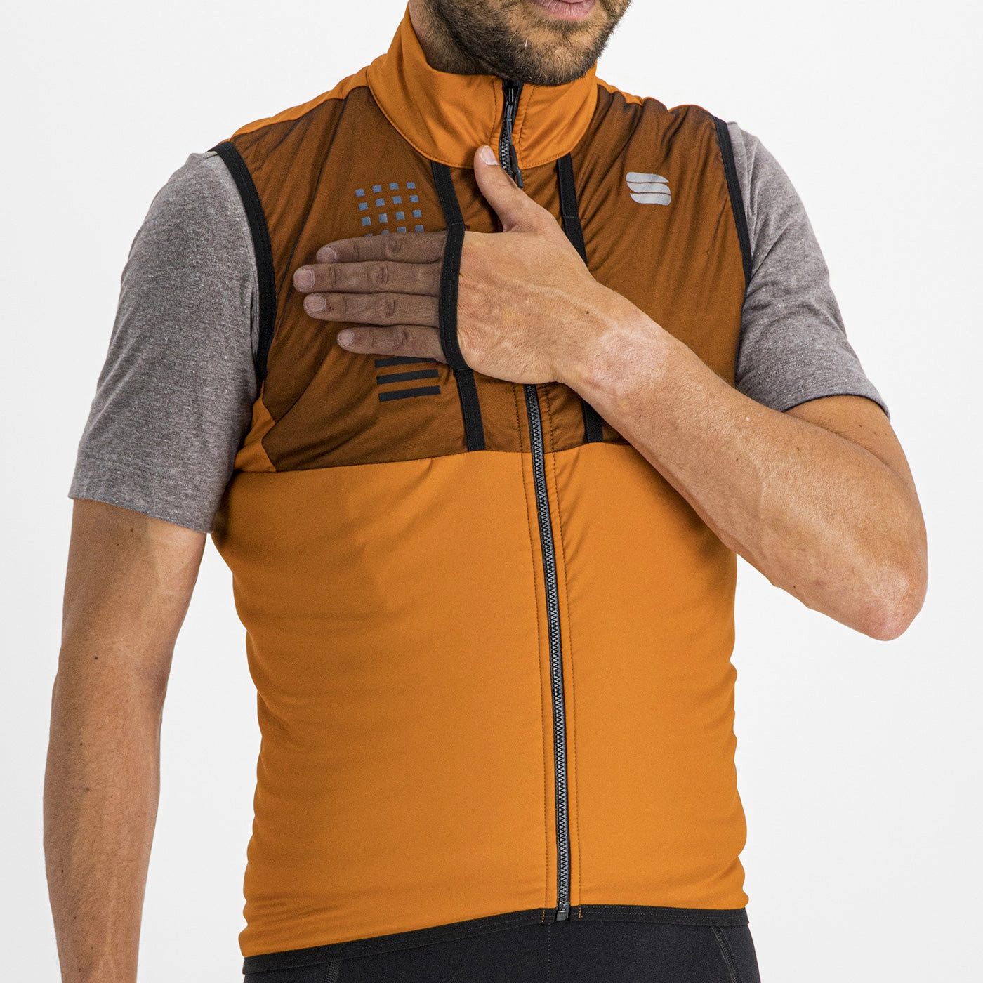 Sportful Giara Layer wind vest - Orange