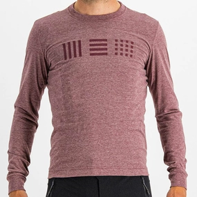 Sportful Giara long sleeves t-Shirt - Red