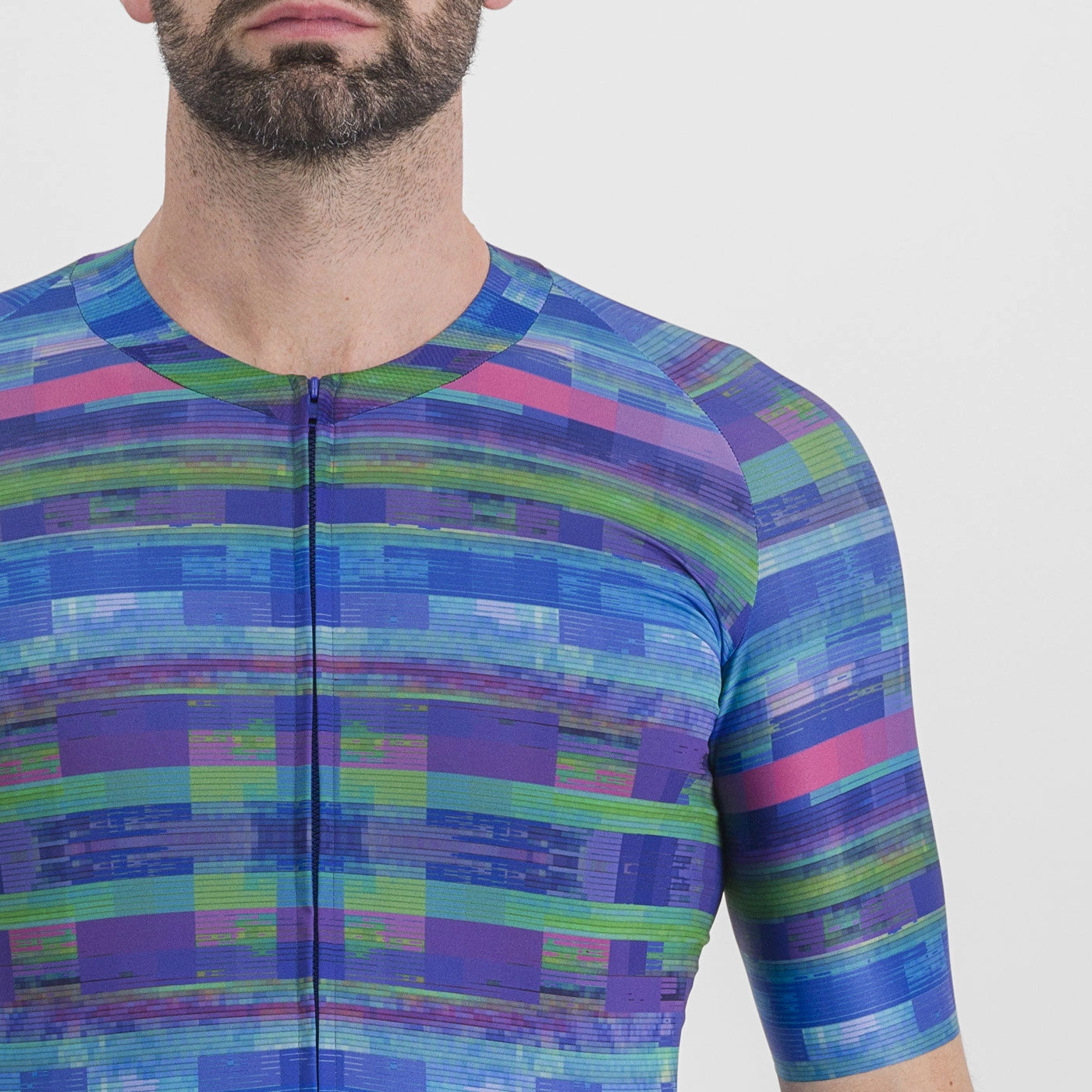 Sportful Glitch Bomber jersey - Blue