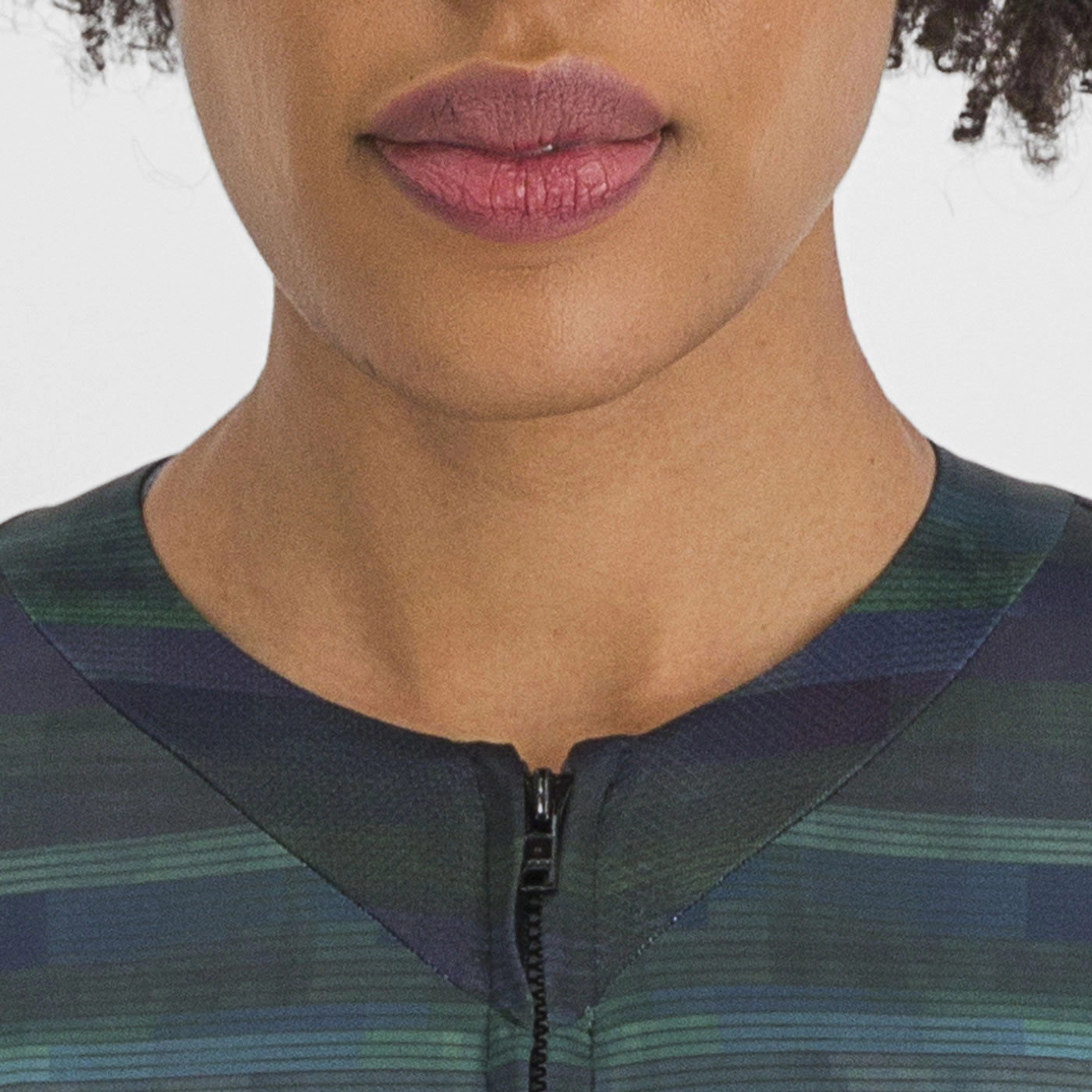 Sportful Glitch Bomber woman jersey - Black