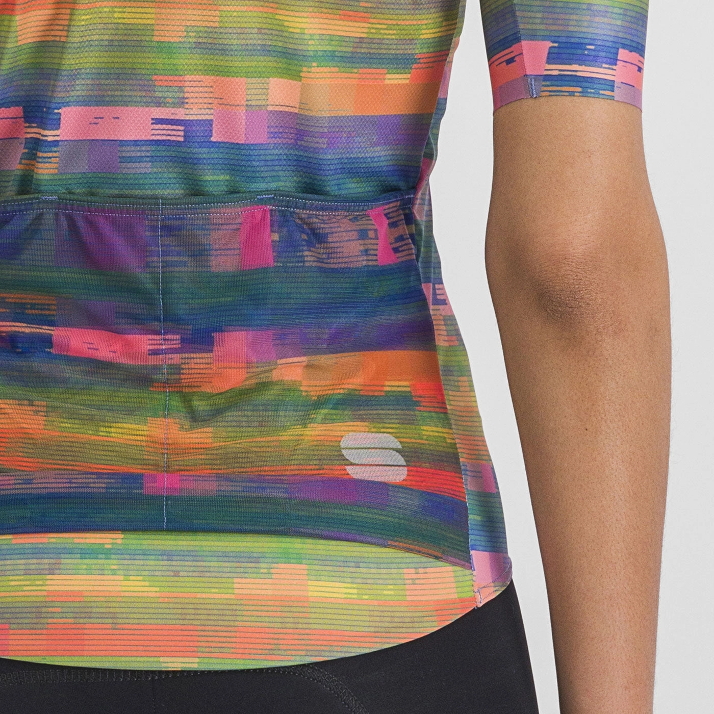 Sportful Glitch Bomber woman jersey - Orange