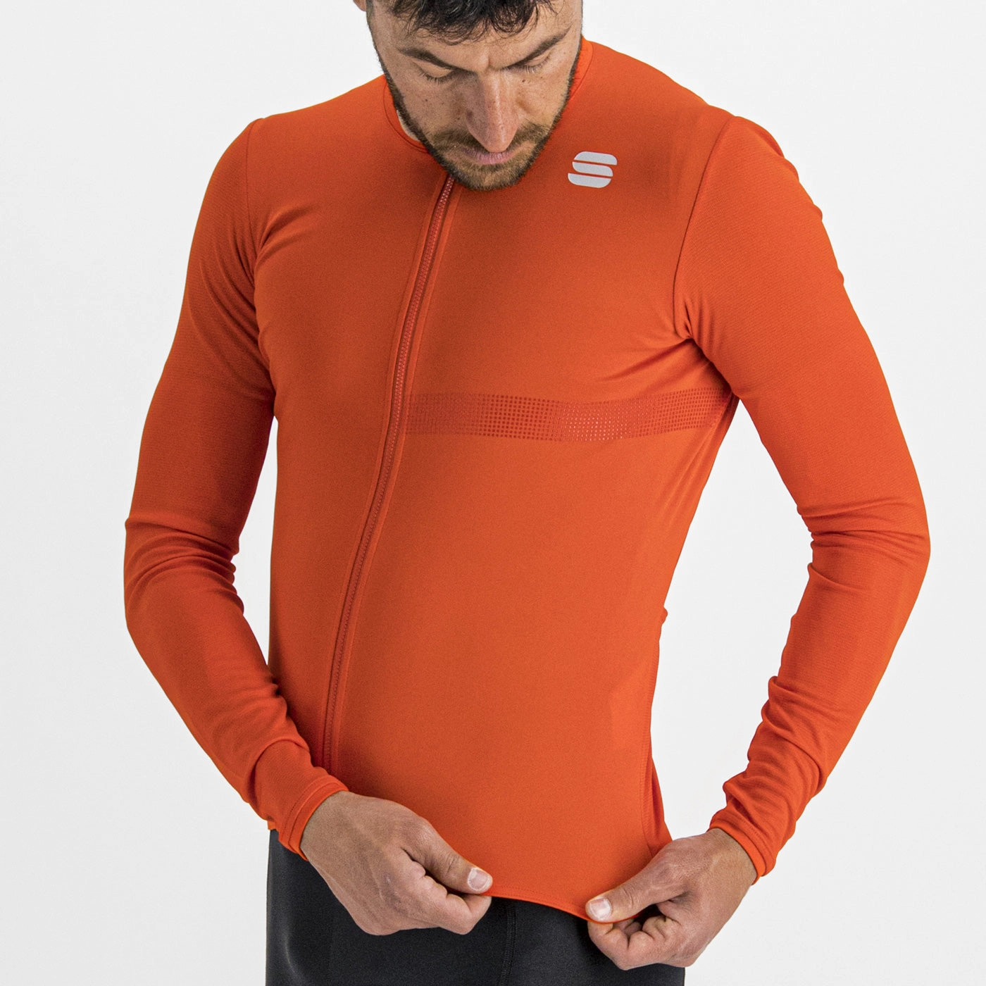 Sportful Matchy long sleeve jersey - Red