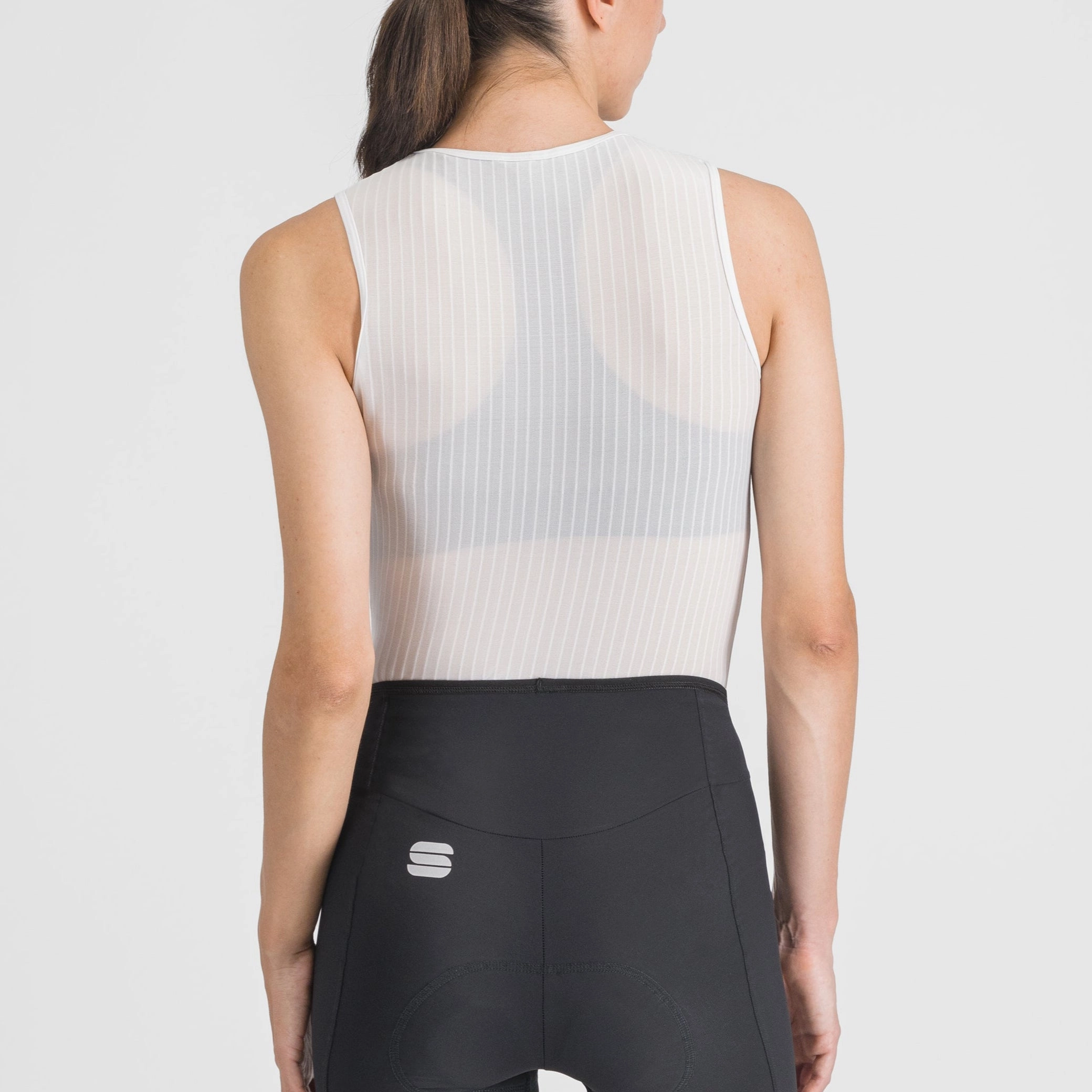 Sportful Pro Base woman sleeveless base layer - White