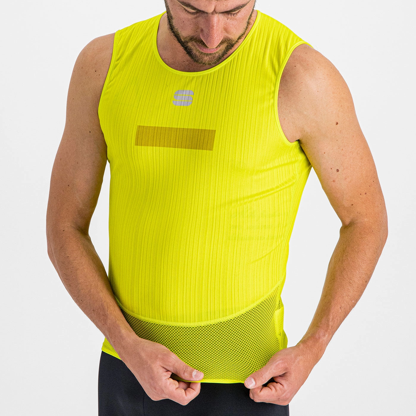 Sportful Pro sleeveless base layer - Yellow
