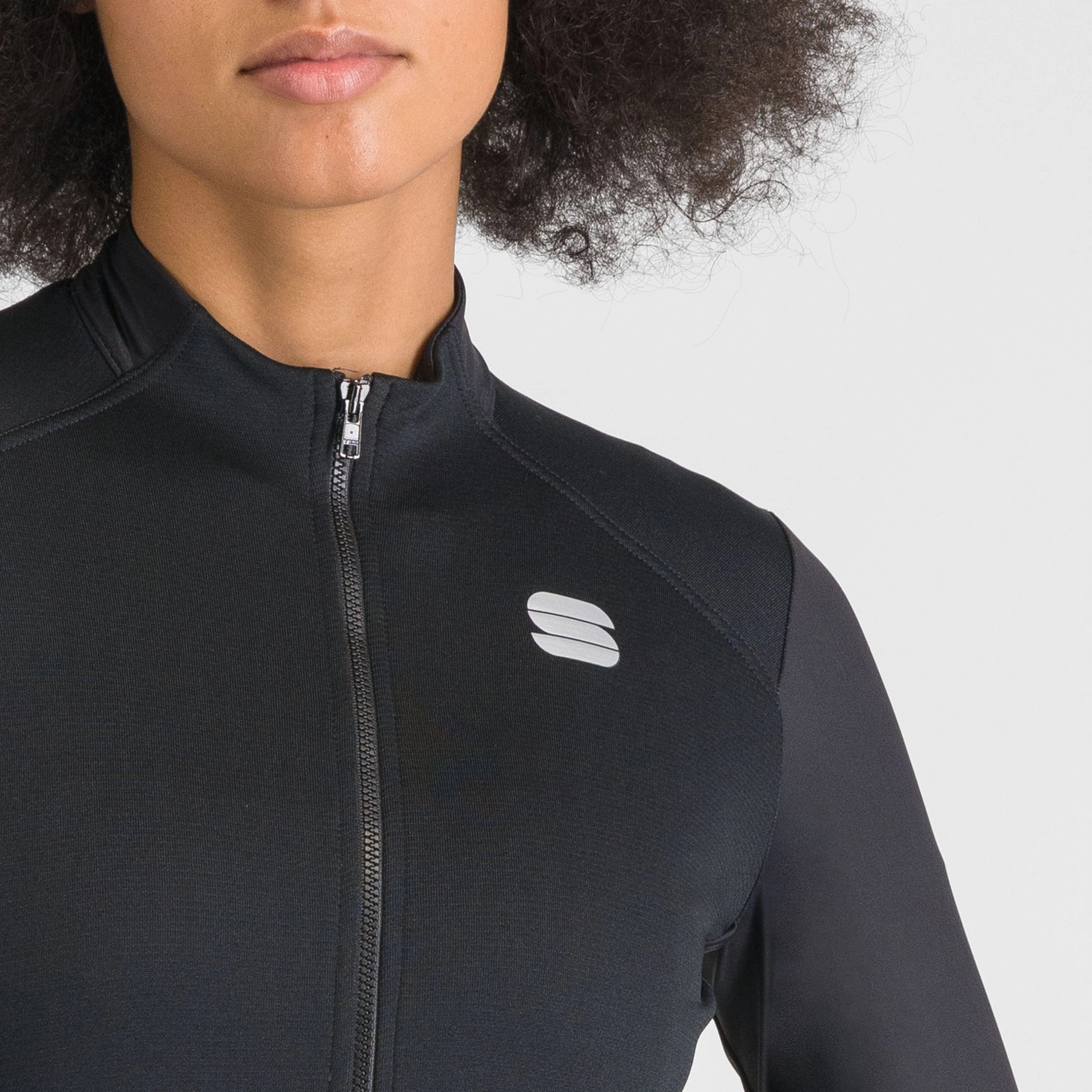 Sportful Srk woman long sleeve jersey - Black