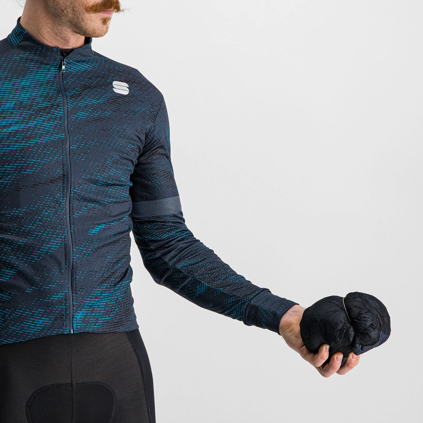 Sportful Supergiara Puffy jersey - Blue