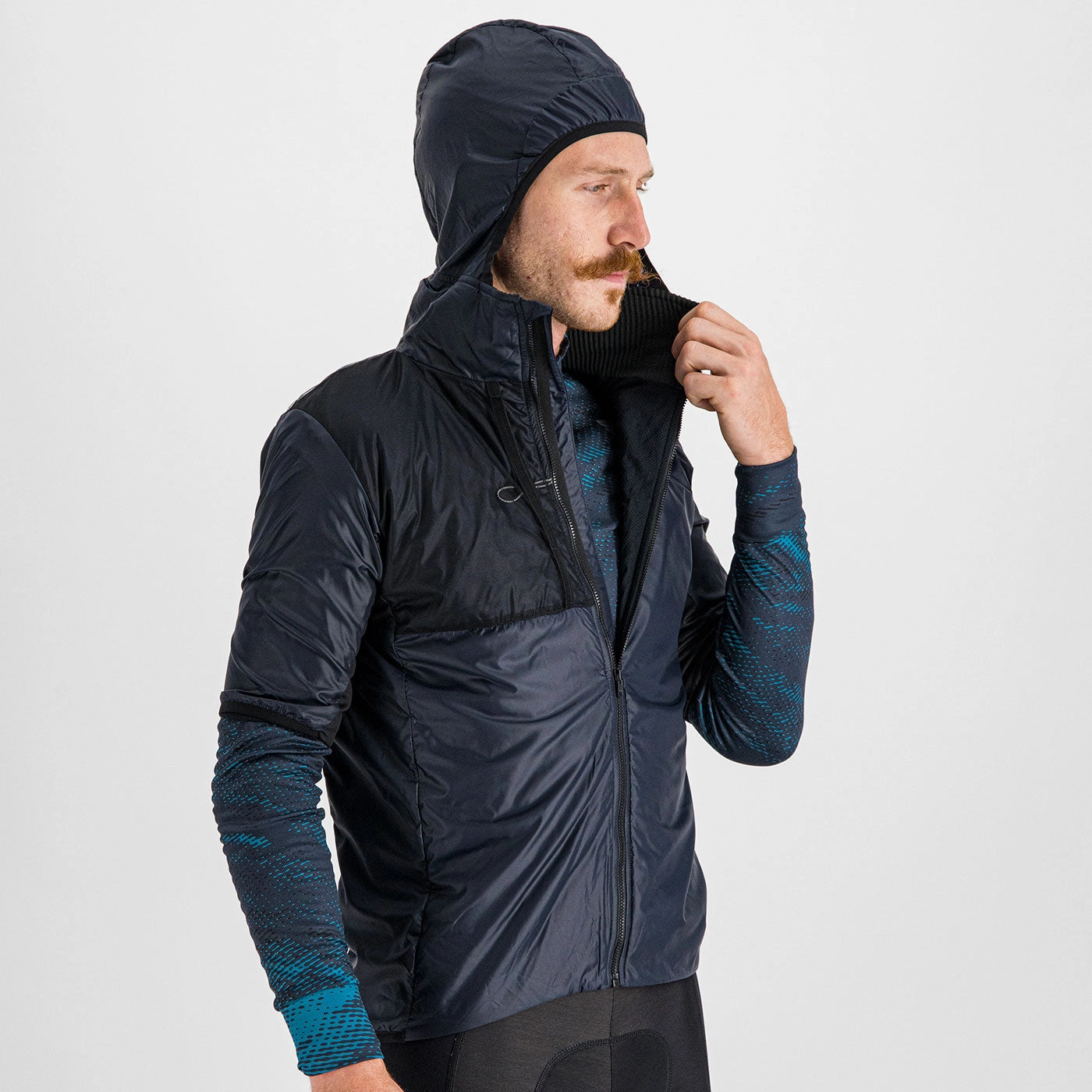 Sportful Supergiara Puffy jersey - Blue
