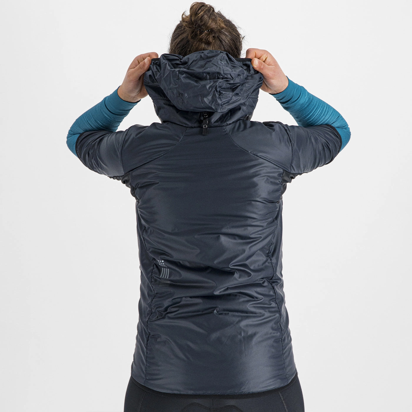 Sportful Supergiara Puffy women jersey - Dark blue