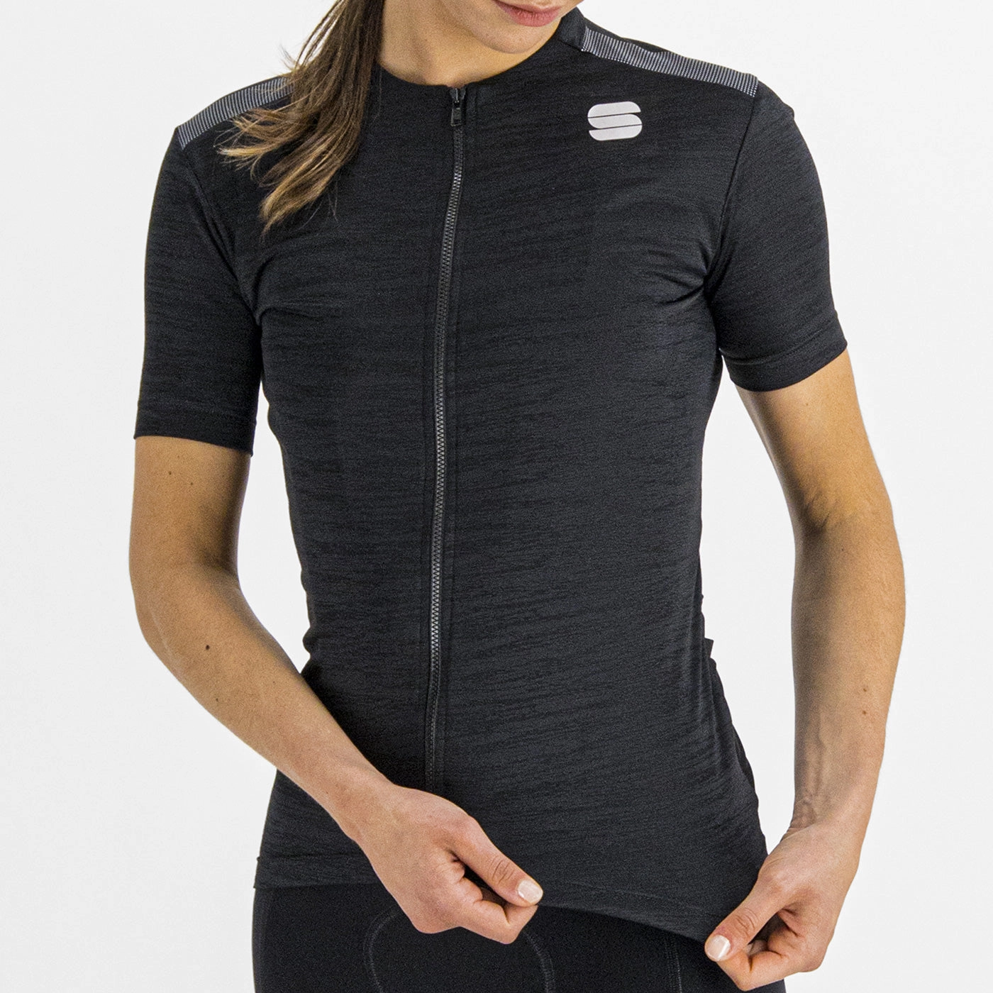 Sportful Supergiara woman jersey - Black