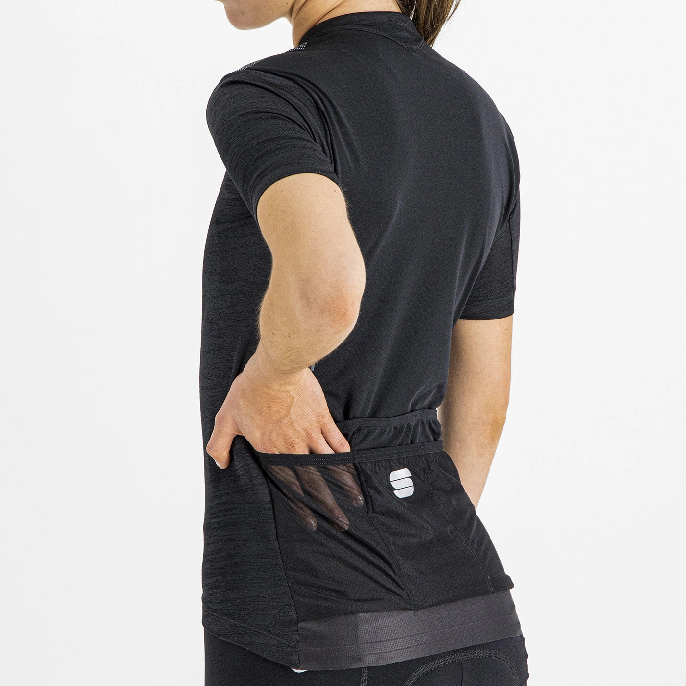 Sportful Supergiara woman jersey - Black