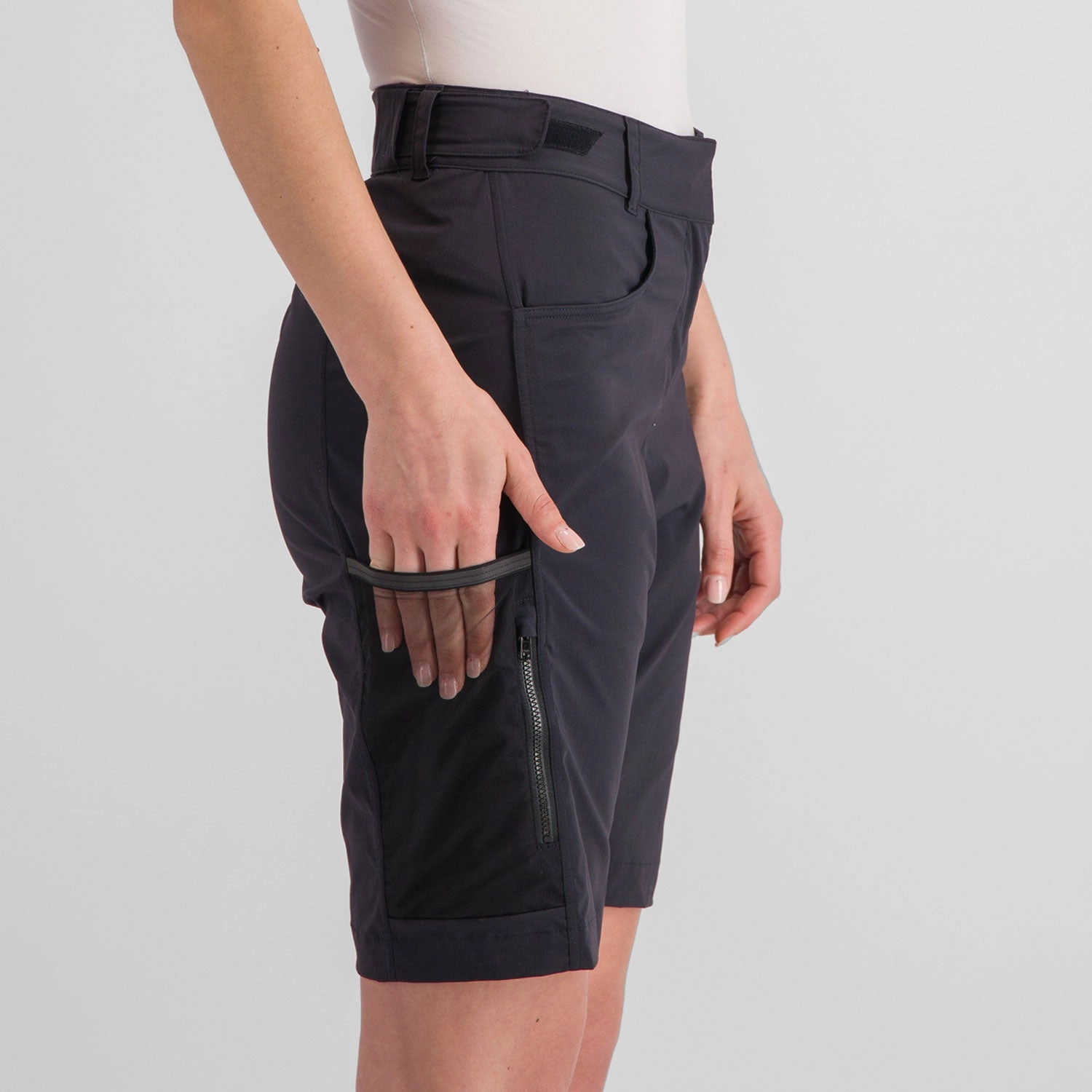 Sportful Supergiara woman shorts - Black black