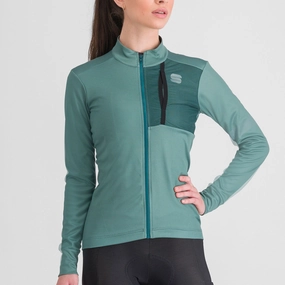 Sportful Supergiara women long sleeve jersey - Green