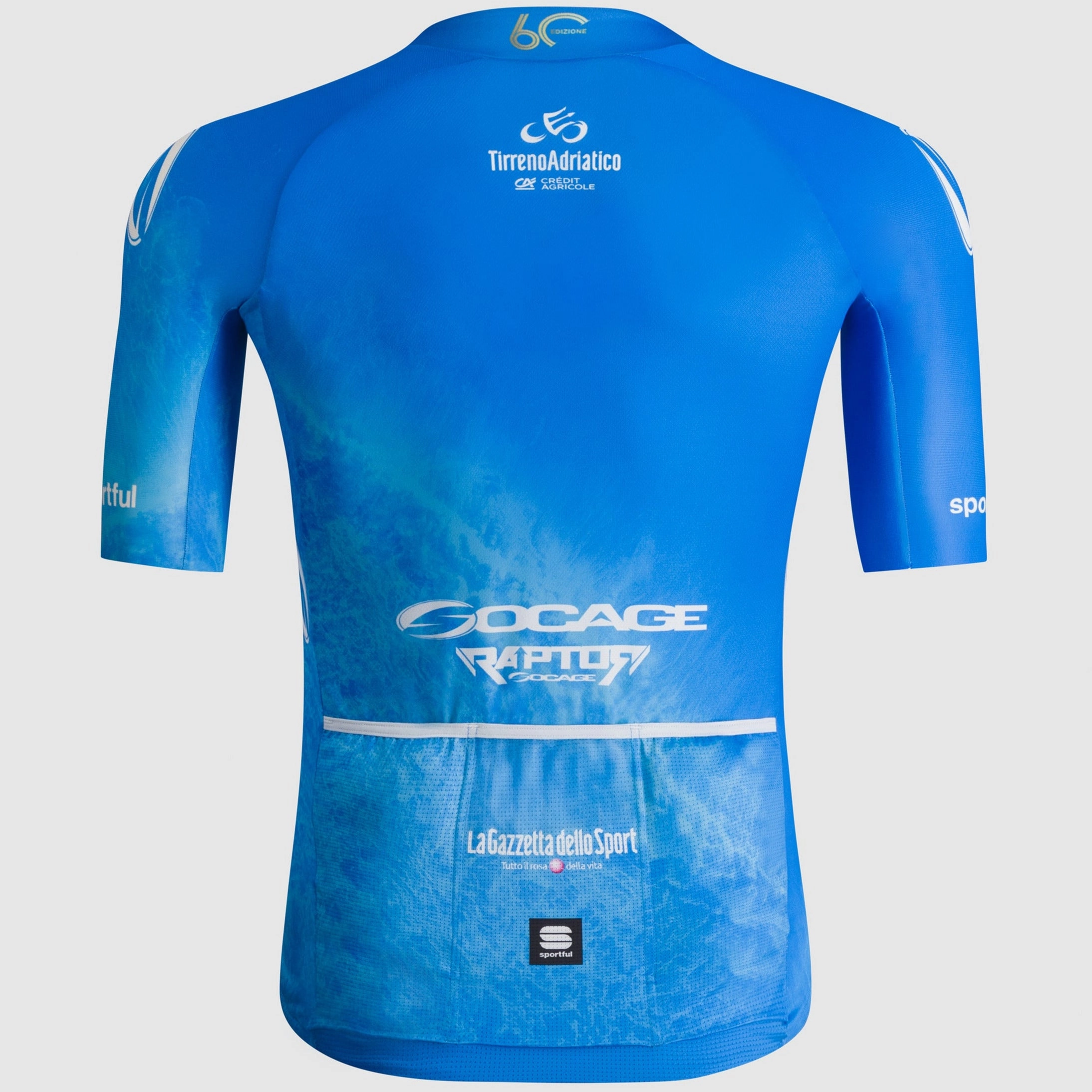 Sportful Tirreno Adriatico 2025 jersey - Light blue