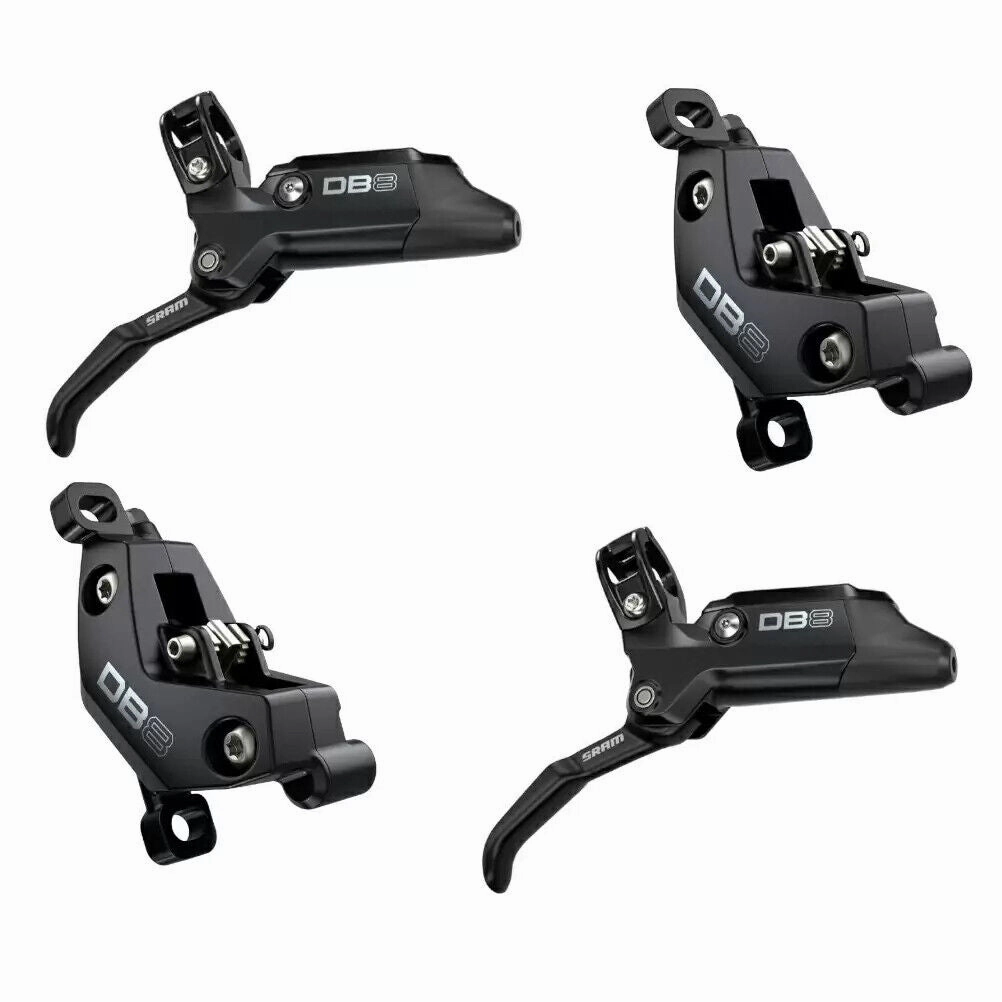 SRAM DB8 4 Piston Disc Brake Set - Diffusion Black
