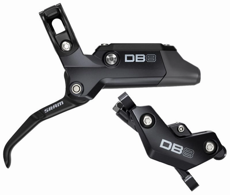 SRAM DB8 4 Piston Disc Brake Set - Diffusion Black