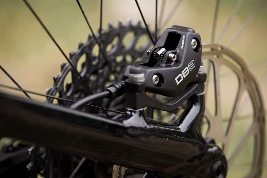 SRAM DB8 4 Piston Disc Brake Set - Diffusion Black