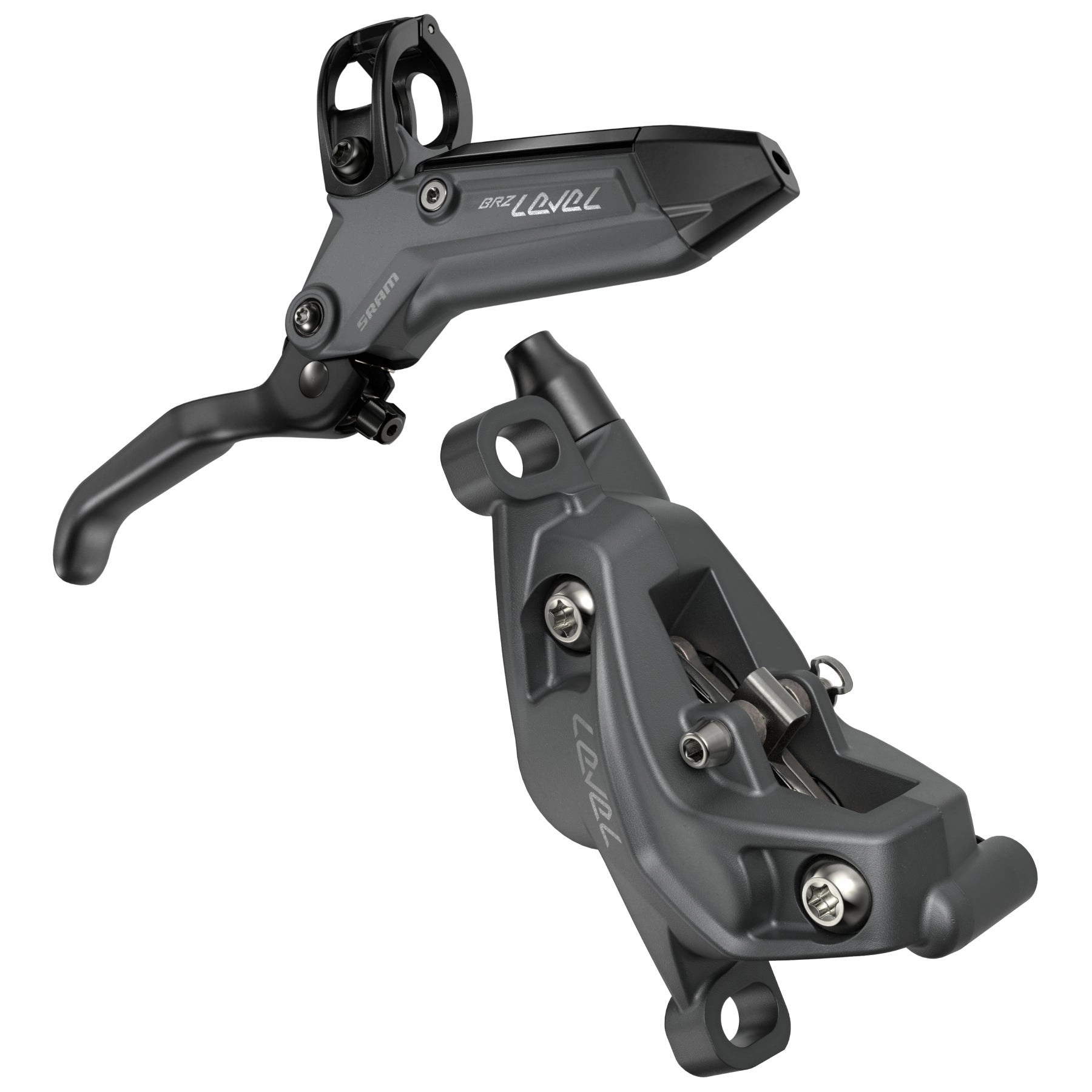 SRAM Level Bronze Stealth 4 Piston Disc Brake - Grey - 950mm