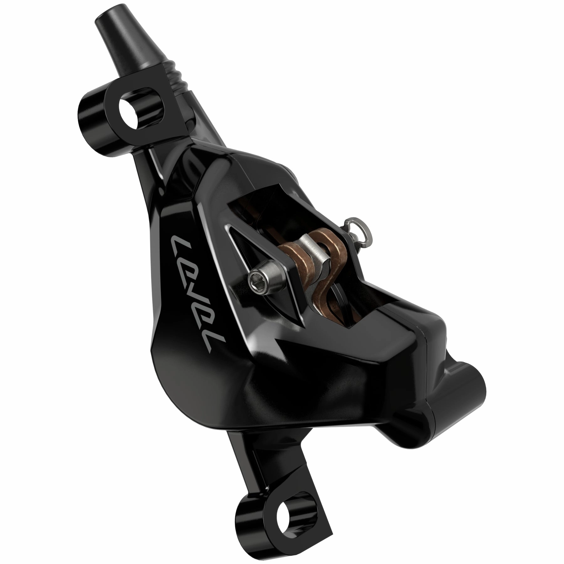 SRAM Level Silver Stealth 2 Piston Disc Brake - Black - 950mm