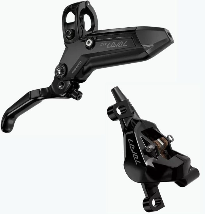 SRAM Level Silver Stealth 2 Piston Disc Brake - Black - 950mm