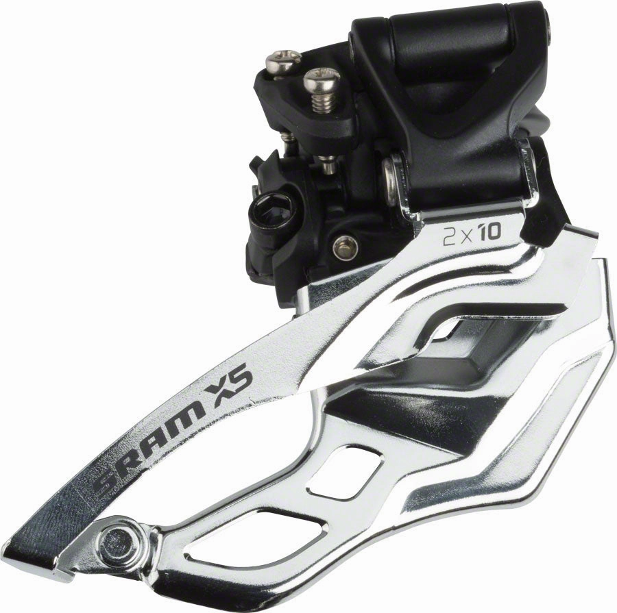 SRAM X5 Front Derailleur 2x10 Speed 31.8/34.9mm High Clamp Bottom Pull