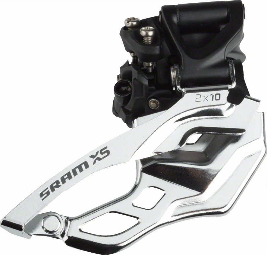 SRAM X5 Front Derailleur 2x10 Speed 31.8/34.9mm High Clamp Top Pull
