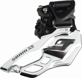 SRAM X5 Front Derailleur 2x10 Speed 31.8/34.9mm High Clamp Top Pull