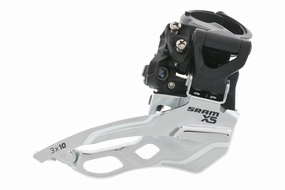 SRAM X5 Front Derailleur 3x10 Speed 31.8/34.9mm High Clamp Dual Pull