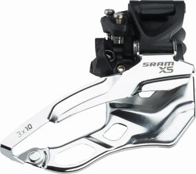 SRAM X5 Front Derailleur 3x10 Speed 31.8/34.9mm High Clamp Top Pull
