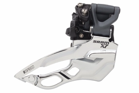 SRAM X7 Front Derailleur 3x9 Speed 31.8/34.9mm High Clamp Dual Pull