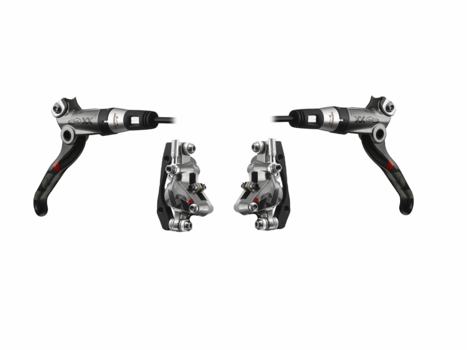 SRAM XX Carbon Brake Set Silver - 1300   700mm Hose Length