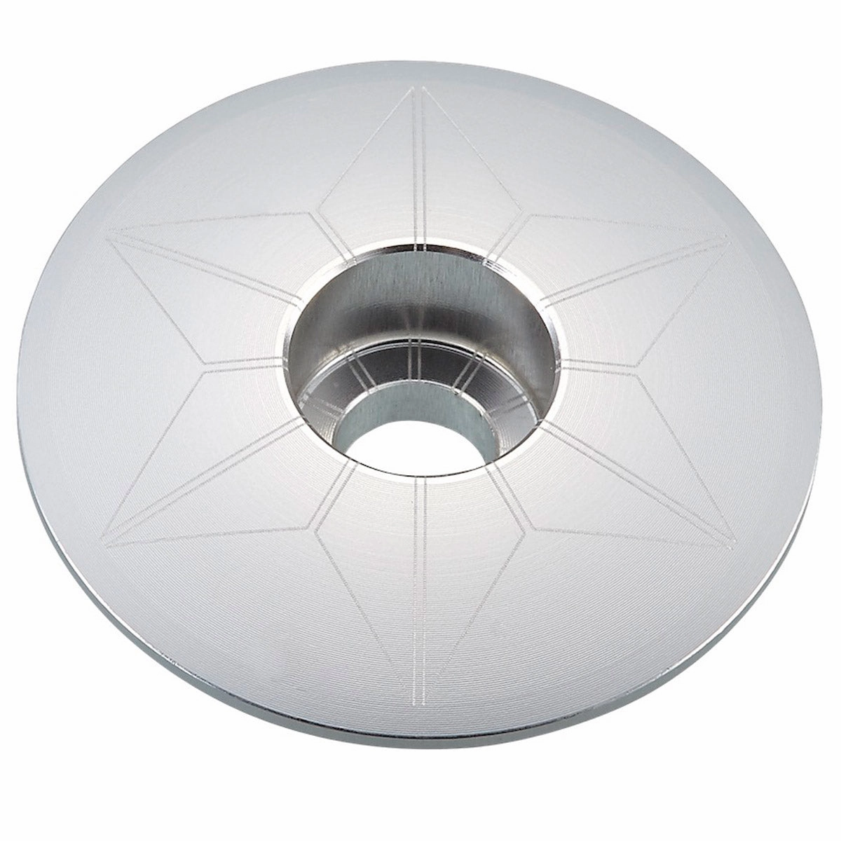 Supacaz Star Capz Anodized wagon whell - Chrome