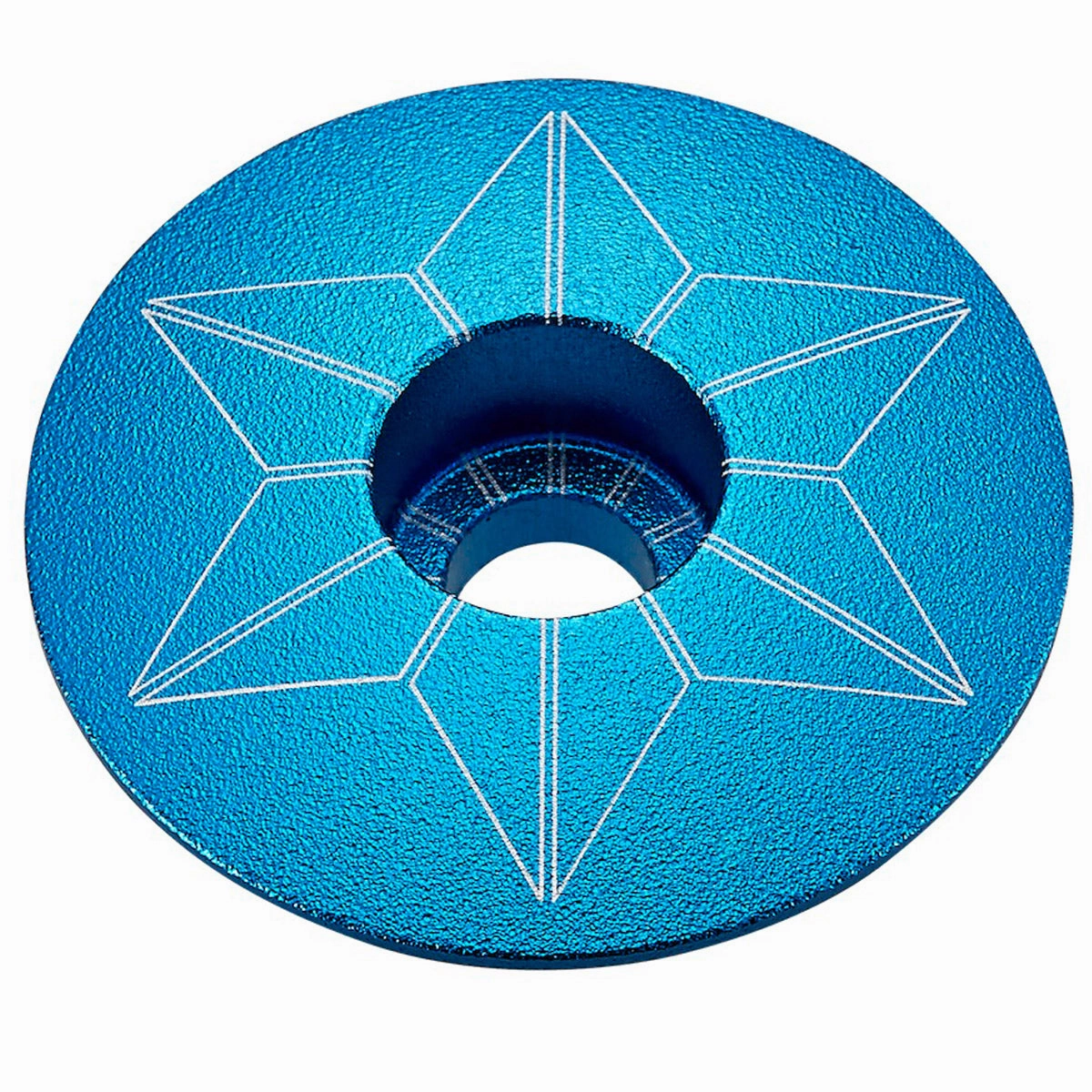 Supacaz Star Capz Anodized wagon whell - Light blue