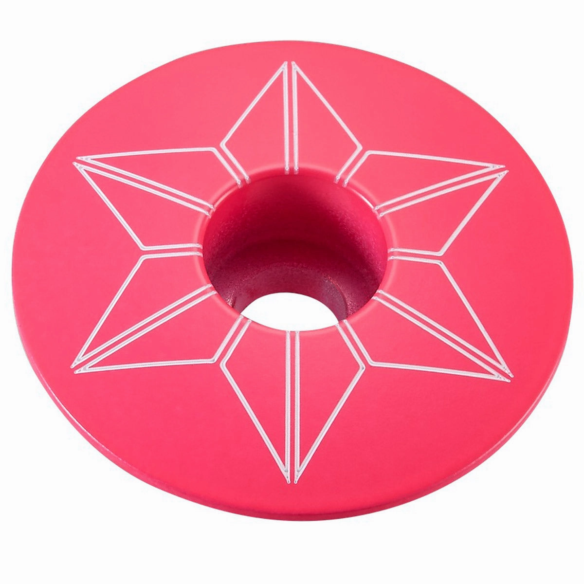 Supacaz Star Capz Powder Coated wagon whell - Pink