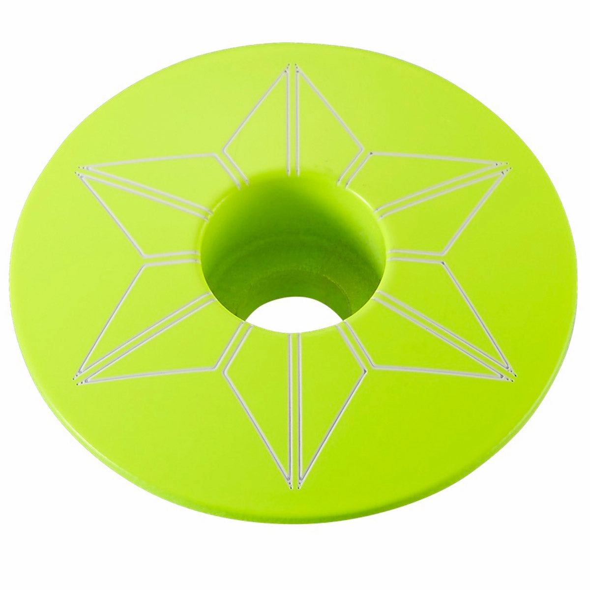 Supacaz Star Capz Powder Coated wagon whell - Yellow