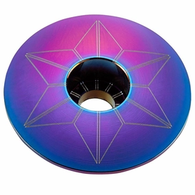 Supacaz Star Capz wagon whell - Oil Slick